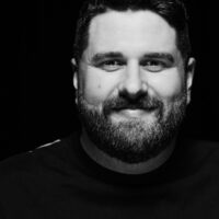 Benjamin Brockman, Lighting Designer Photo by Robert Catto, on Wednesday 6 December, 2023. Please credit & tag the photographer when images are used - @robertcatto on Instagram & Twitter, @robertcattophotographer on Facebook.